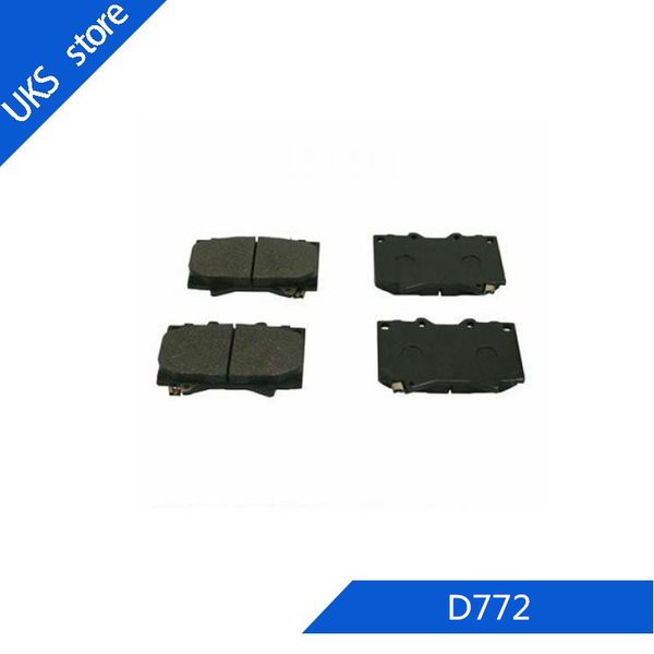

4piece/set car brake pads front d772 for land cruiser 1998-2007