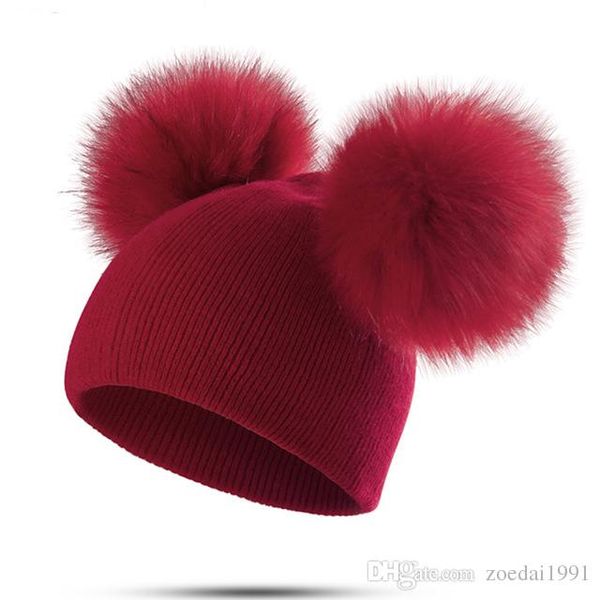 baby girl hat pom pom