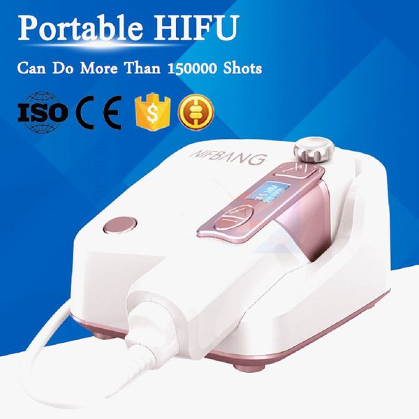 

2020 portable hifu machine face lifting wrinkle removal facial machine fat reduction body slimming hifu machine for spa use