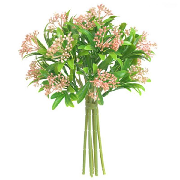 

ornaments simulation flower leaf succulent artificial mangosteen fake plant