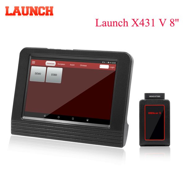 

v 8 " x431 bluetooth/wi-fi automotive full system diagnostic tool ecu coding x-431 v pro mini obd2 scanner update online