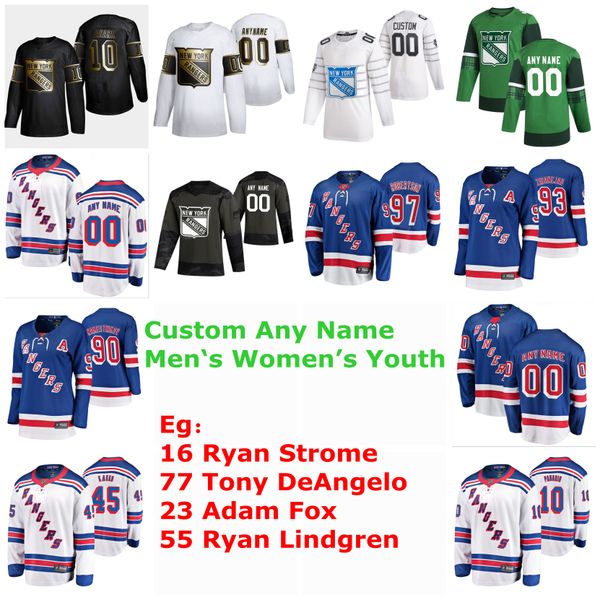 

с-размер 6xl нью-йорк рейнджерс 2020 году все-star мужчины в хоккей кофта райан стром джерси 77 тони диэнджело 23 адам фокс 55 райан линдгре, Black;red