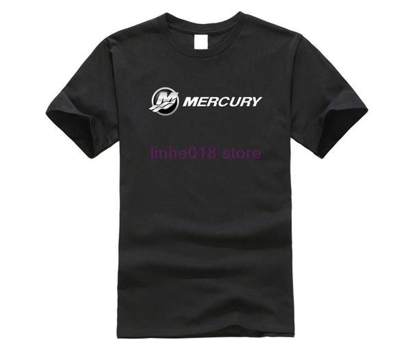 

funny men t shirt white t-shirt tshirts black tee mercury outboard marine engine t logo mens t-shirt, White;black
