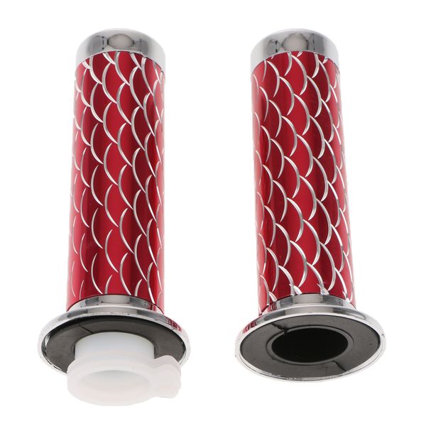

1 pair 7/8'' 22mm motorcycle handlebar throttle twist handle grips