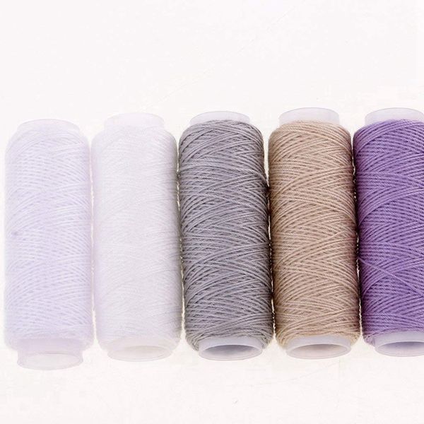 10pc white shoes bags jean thread real strong thick Sewing thread Spools thread