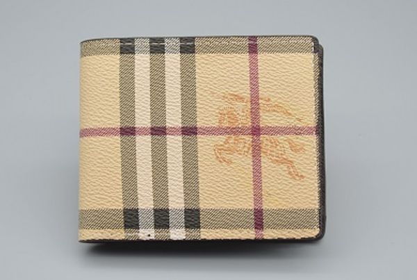 

high-end designer men's and women's classic check wallet classic beige, Red;black