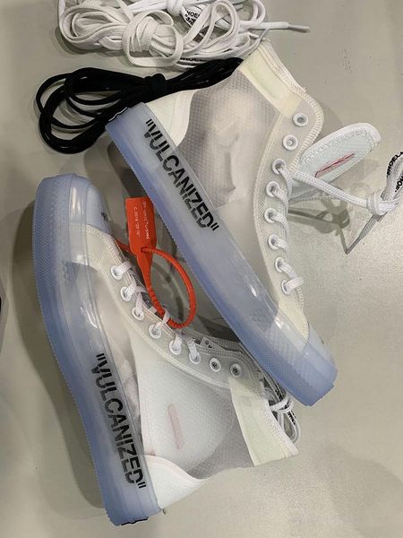 

with box new 1970 chuck vulcanized off conver canva hoe all white blue chau ure zapato men women running hoe 1970 one tar neake, White;red