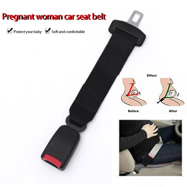 

universal auto accessorie 36cm adjustable car safety seat belt clip seatbelt extension extender strap buckle for pregnant women