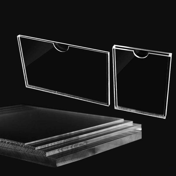 2020 6 Sizes Clear Photo Frame Acrylic Display Card Postcard Photo Frame Acrylic Display Card