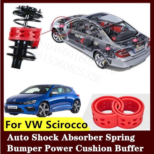 

for vw scirocco 2pcs high-quality front or rear car shock absorber spring bumper power auto-buffer car cushion urethane