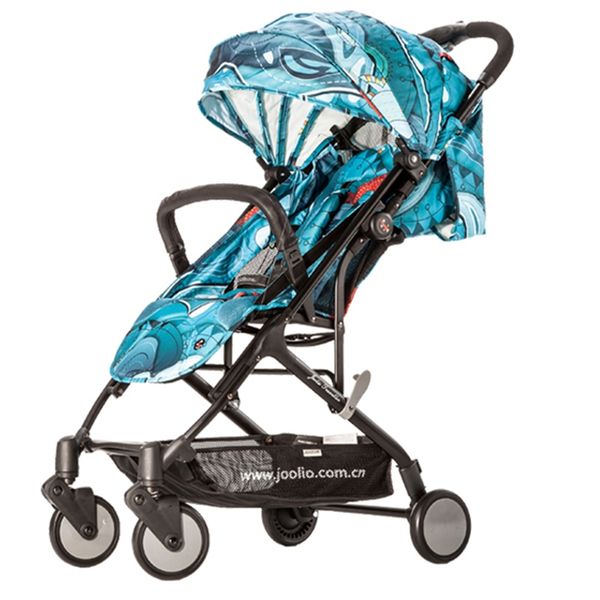 

0 - 36 months high landscape baby stroller night reflection warning four wheels stroller portable folding baby carriage arabasi