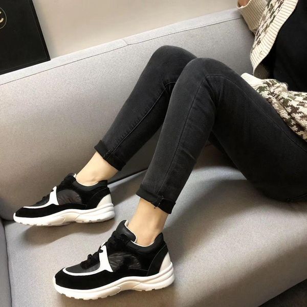 

comfortable 2020 mens womens casual shoes designer sneakers vintage platform women new luxury trainers, Black