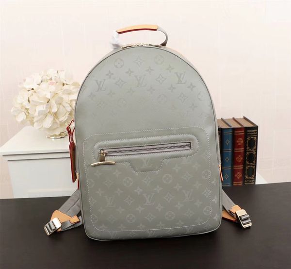 

2019 m43882 29..38..16cm france backpack bag fashion designer bags women shoulder bags handbags genuine leather ng, Silver