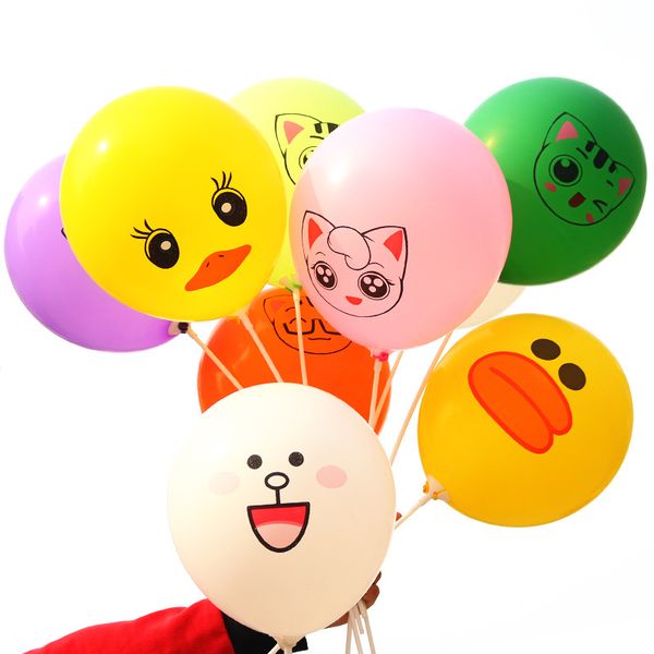 

мультфильм воздушном шаре детский сад decor латексного шар прекрасный подарок детские игрушки праздник партии день рождения decoraction бесп