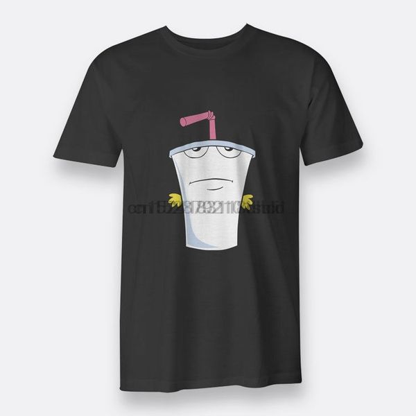 

aqua teen hunger force master shake с коротким рукавом регулярные тройники черная мужская футболка, White;black