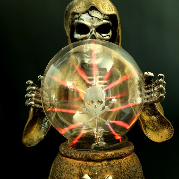 

hallowmas ведьма световой молнии статический хрустальный магический шар ремесленный творческий дом декоративные подарки