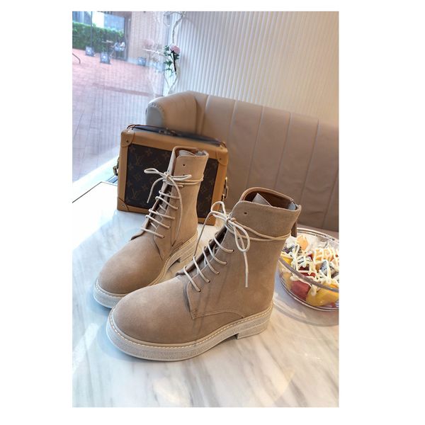 designer tan boots