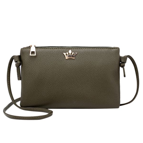

womens leather 2019 new summer pure color zipper crossbody shoulder messenger bags coin bag female luxury soft hangbag