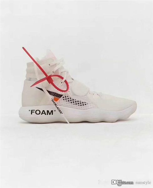 

Fa hion new arrival 2019 off brand men ba ketball hoe women neaker for men trainer white running chau ure neaker ize 5 12