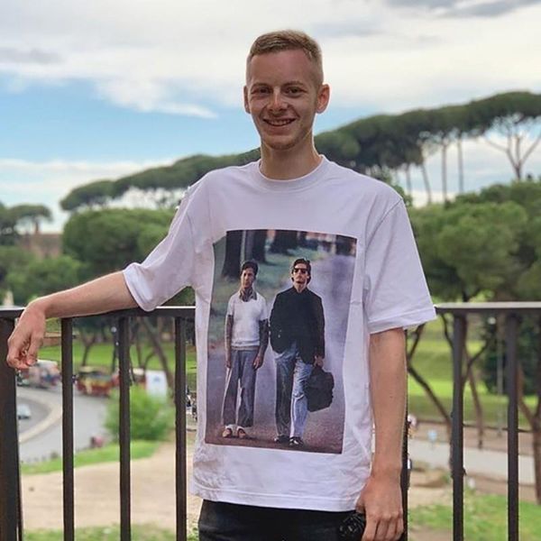 

t-shirt pala 19ss reign man характер printed мужчины женщины пара летняя мода повседневная футболка хлопок белый tee street hfymtx554, White;black