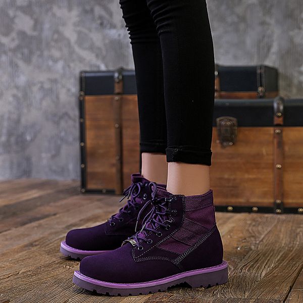 

women winter cowhide suede leather tactical sport running shoes man outdoor hunting boots mountain shoes army boots couple