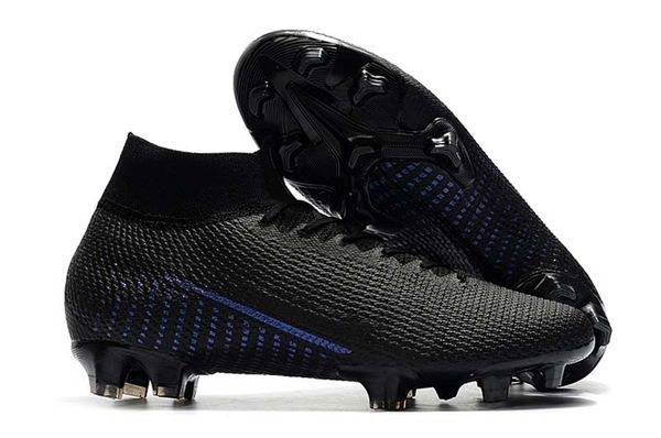 

sale 2020 new season all black dream speed 002 mercurial superfly 7 football shoes mens fg soccer shoes fg soccer boots cleats