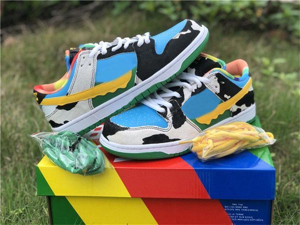 

2020 authentic benjerry x sb dunk low chunky dunky pro qs if it's not fun,why do it men women basketball shoes cu3244 100