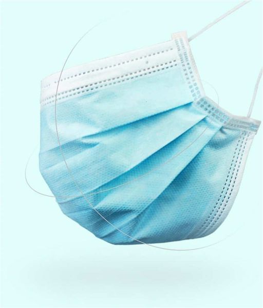 

новый синего faceear loop рот маска эр маска синего 3 слойного non woven dustsoft дышащие открытый маски