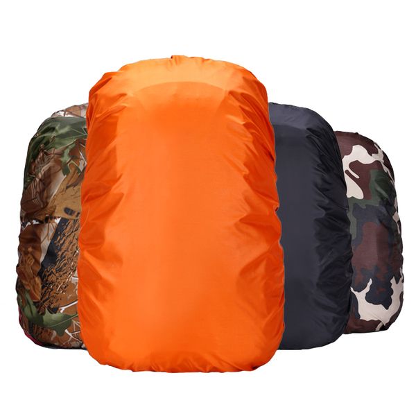 

35-80l outdoor backpack rain cover hiking camping travel waterproof dustproof protect sports bag rain cover ultralight tools