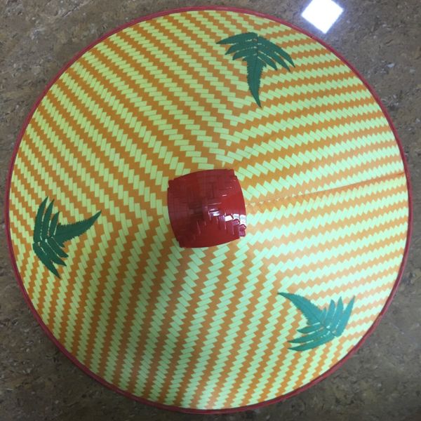 

meilida plastic waterproof vietnam dance meilida plastic sunshade sunshade waterproof vietnam hat dance hat, Blue;gray