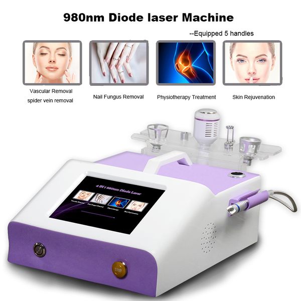 

portable vascular removal 980nm spider veins laser equipment blood vessels remove physictherapy nailÂ fungusÂ removal dhl ing, Black
