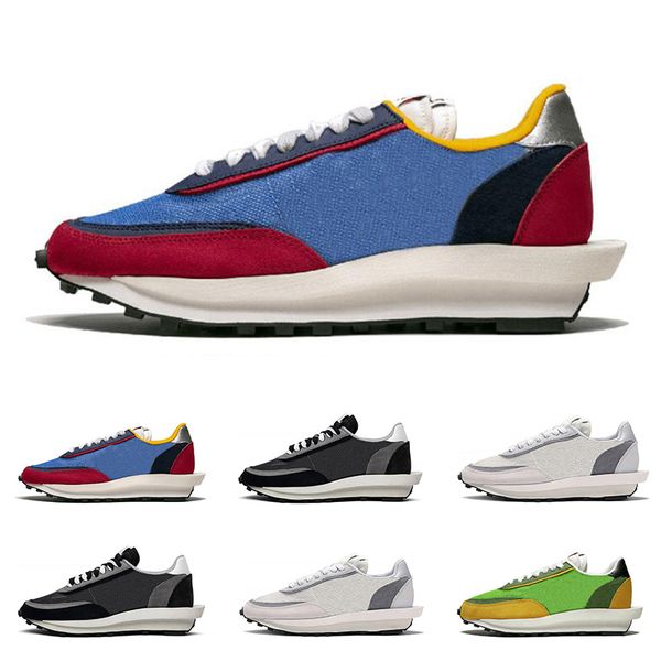 

2019 sacai ldv waffle running shoes for men women black white grey pine green gusto varsity blue mens trainers fashion sports sneakers