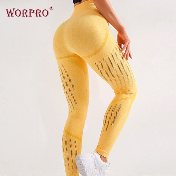 

yoga outfits gym sports leggings fitness women push up scrunch bum winter pants high waist tights slim long, White;red