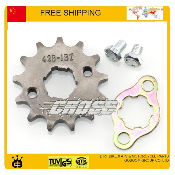 

kayo orion zongshen lifan loncin crf 428 chain sprocket 12t 13t 14t 14teeth dirt pit monkey motorcycle accessories ing