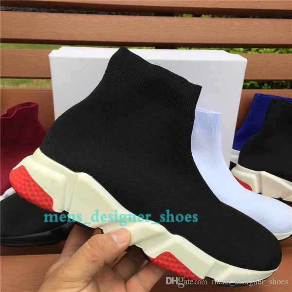 

speed trainer luxury designer mens womens casual shoes black white red grey royal prune eye fashion high socks shoes us 5.5-11