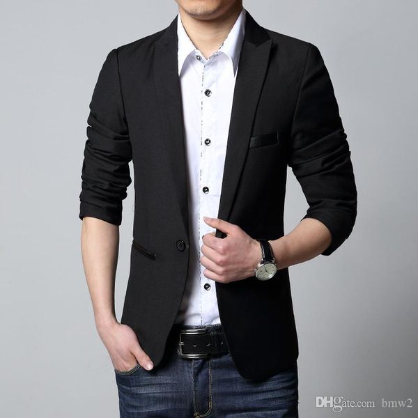 

новый роскошный бизнес мужская повседневная slim fit черный пиджак и костюмы мужского профессиональных формальные свадебное платье красивый, White;black