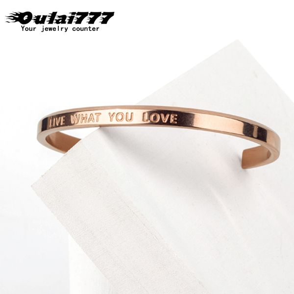 

women adjustable bracelet stainless steel male accessories bracelets gold bangles adjustable fashion jewellery 2019 opening, Black
