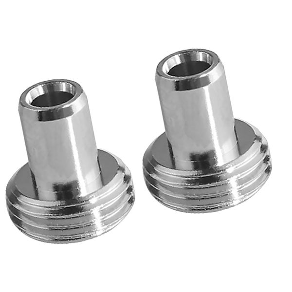 

2x replacement spare metal adapter connector for visual fault locator tester