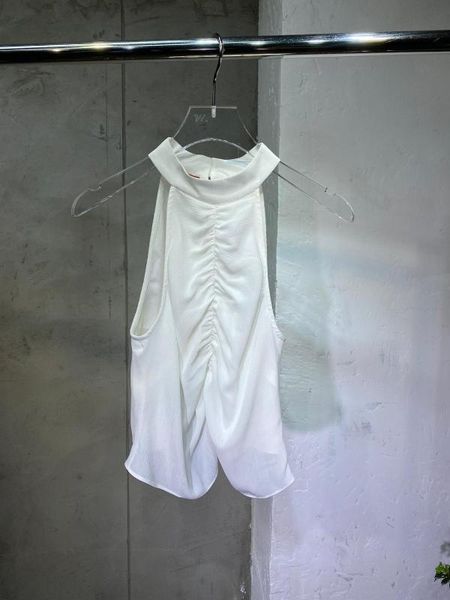

2020ss summer new women casual vest female tank blouse 2 color ddxgz2, White