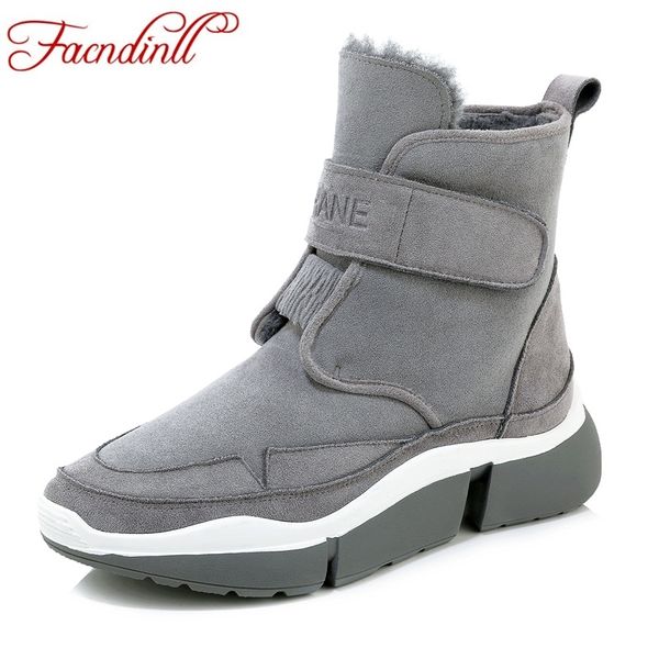 

facndinll fashion women boots winter shoes woman super warm snow boots woman black ankle female shoes botas mujer booties