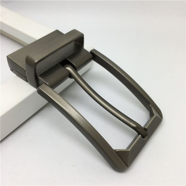 

accessory stainless steel belt head alloy belt accessories smooth headbuckle pair copper pin buckle, Slivery;black