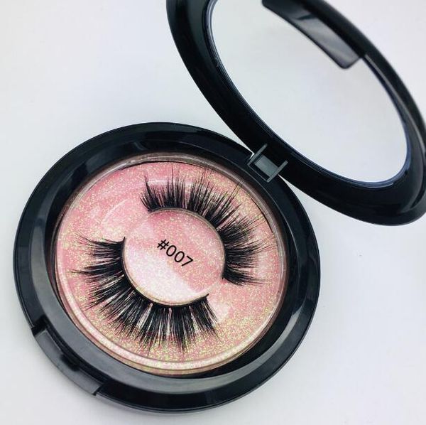 

handmade thick natural fake lashes mink lightweight easy to apply soft & vivid false eyelashes extension dhl free
