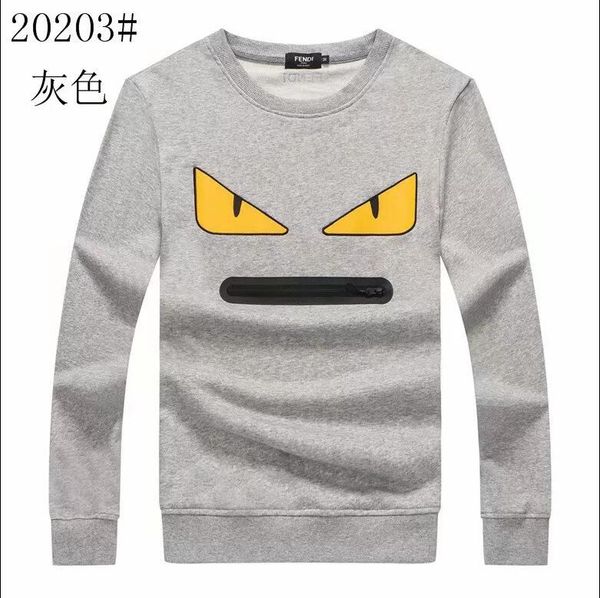 

новый дизайн класс люкс в европе париж вышитого толстовкой франция мода черных фуфайки большая белых полос мужчины женщина толстовка свободн, White;black