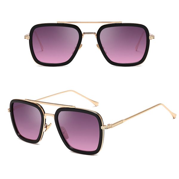 

sunglasses square glasses uv protection for men summer holiday vacation smn88