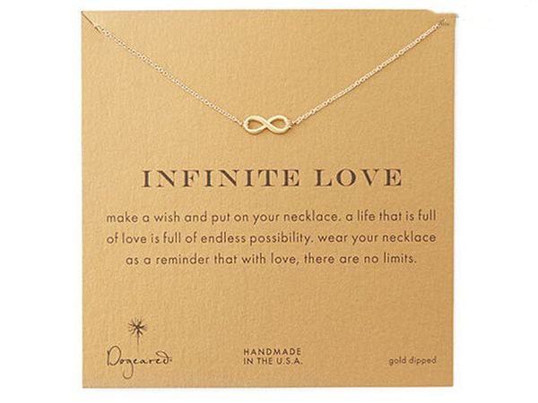 

8 word love hollow tube horseshoe angel wing starfish polar star octagonal star bird angel half wing love hollow necklace jewelry + card, Silver
