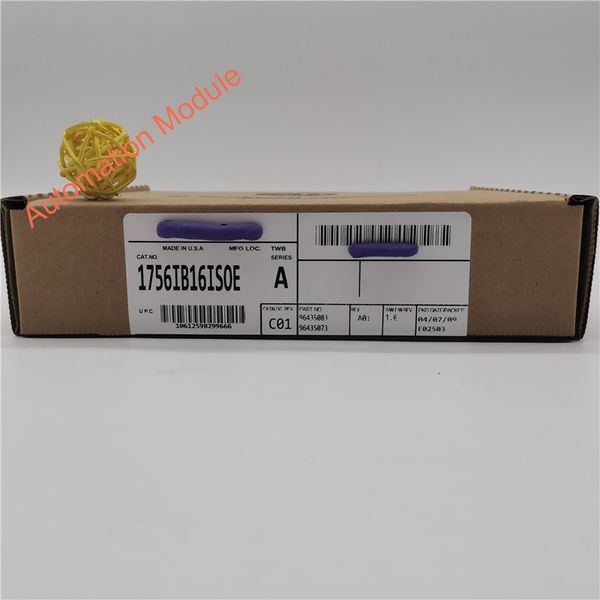 

1756-ib16isoe plc - controllogix i/o module 1756ib16isoe 1756-1b16isoe original brand new in factory sealed box