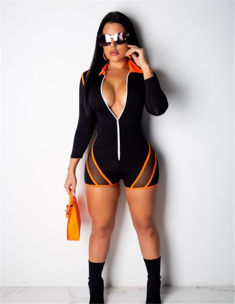 

plus size womens denim shorts summer rompers jumpsuit overalls for women playsuits overalls jeans women this woman development y19051601 #92, Black;white