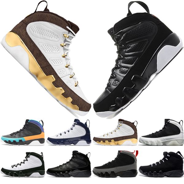 

High Quality 9 9s Dream It Do It UNC Mop Melo Mens Basketball Shoes LA OG Space Jam men Bred 2010 Release sports sneakers designer US 7-13