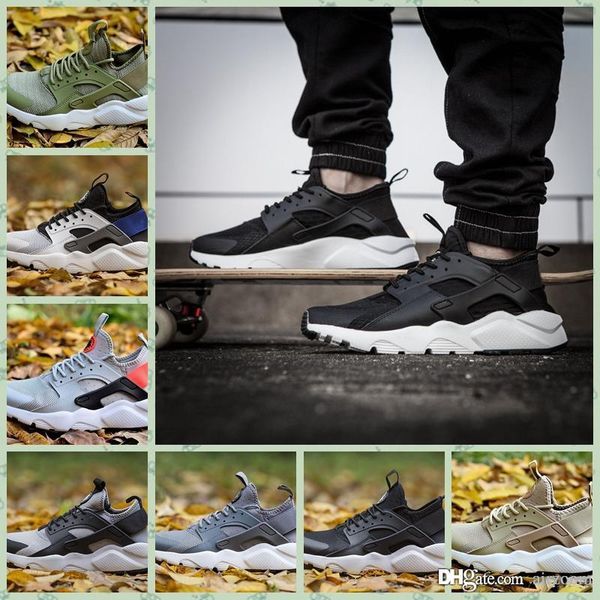 

nhrc4a 2017 new air huarache-shoes 4 running shoes for men women all red huraches ultra breathe huarache-shoess athletic hurache sports snea