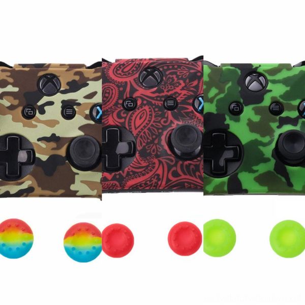 

vpjek soft silicone rubber cover gamepad protective cover case game pad joystick skin for controller xbox one s microsoft